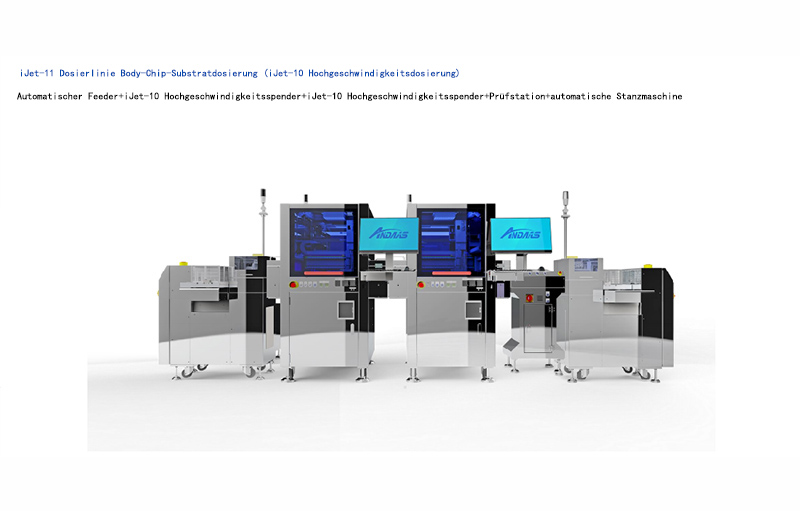 Das Gesamtgehäuse der Dosierlinie