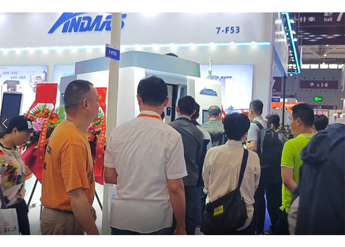 双城闪耀｜安达智能五轴加工中心惊艳深圳济南