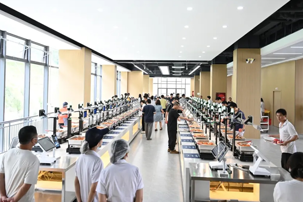 安达智能二期食堂正式开业，就是这么有“饭”！